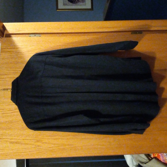 Mens Natural Life Long Sleeve Shirt Jacketlike 70% Wool XL 33 Long 26 Armpit - Picture 3 of 3